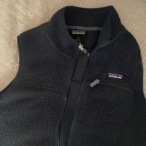 PATAGONIA Women’s Retro Pile Fleece Vest - navy blue - Originally $125